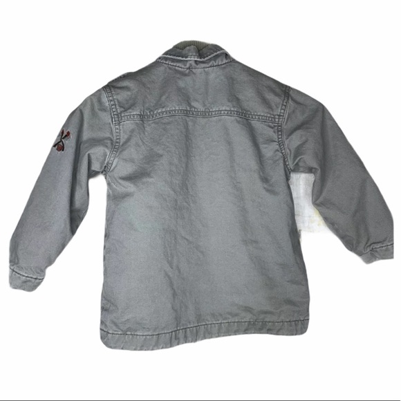 Old Navy Boys Jacket Size 4t Green Army Bomber - Picture 5 of 6